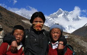 Kathmandu a oblast Everestu a Annapuren