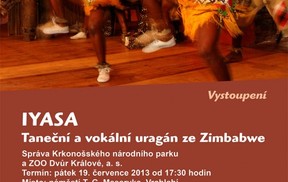 IYASA - taneční a vokální uragán ze Zimbabwe