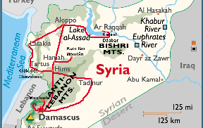 Napříč arabskou zemí Sýrie