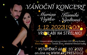 VÁNOČNÍ KONCERT - Marian Vojtko & Kamila Nývltová