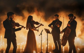 BRIDGERTON - hudba při svíčkách