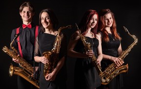 Saxofonové kvarteto SAXY BABY & Radek Hanuš 