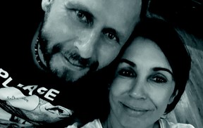 Nela Boudová a Jan Tuna na jevišti