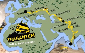 Trabantem tam a zase zpátky